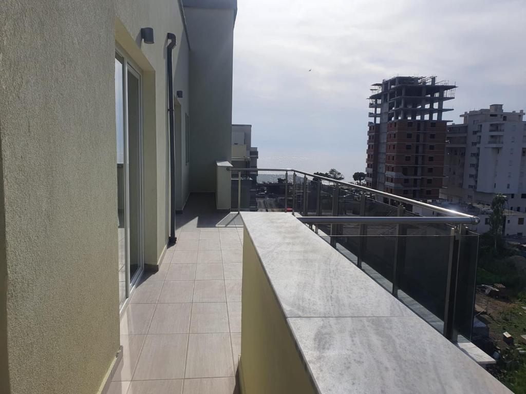 Balkón nebo terasa v ubytování Milenium Apartments