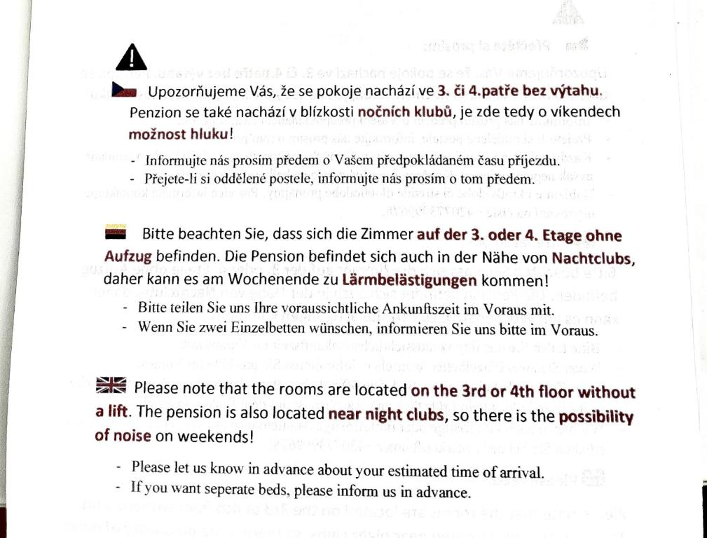 Pension Májovka - Camera Doppia Con Bagno Privato Esterno
