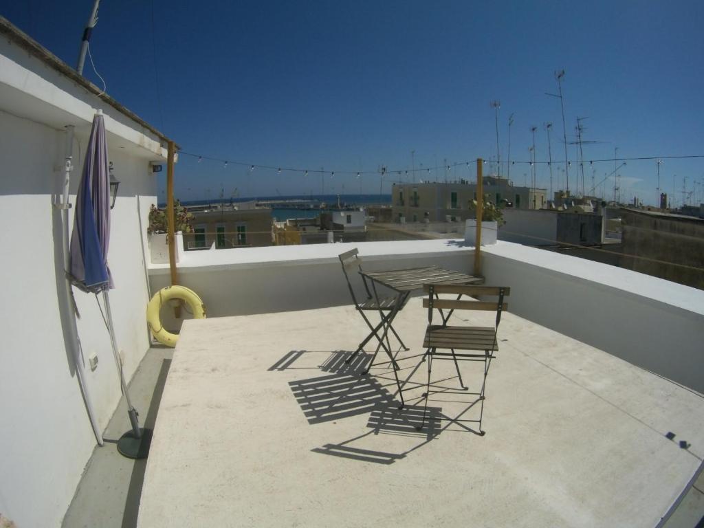 A balcony or terrace at vistafaro55