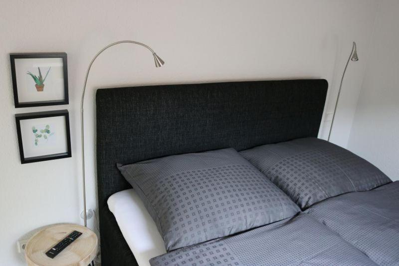 Postel nebo postele na pokoji v ubytování Dina am Siel