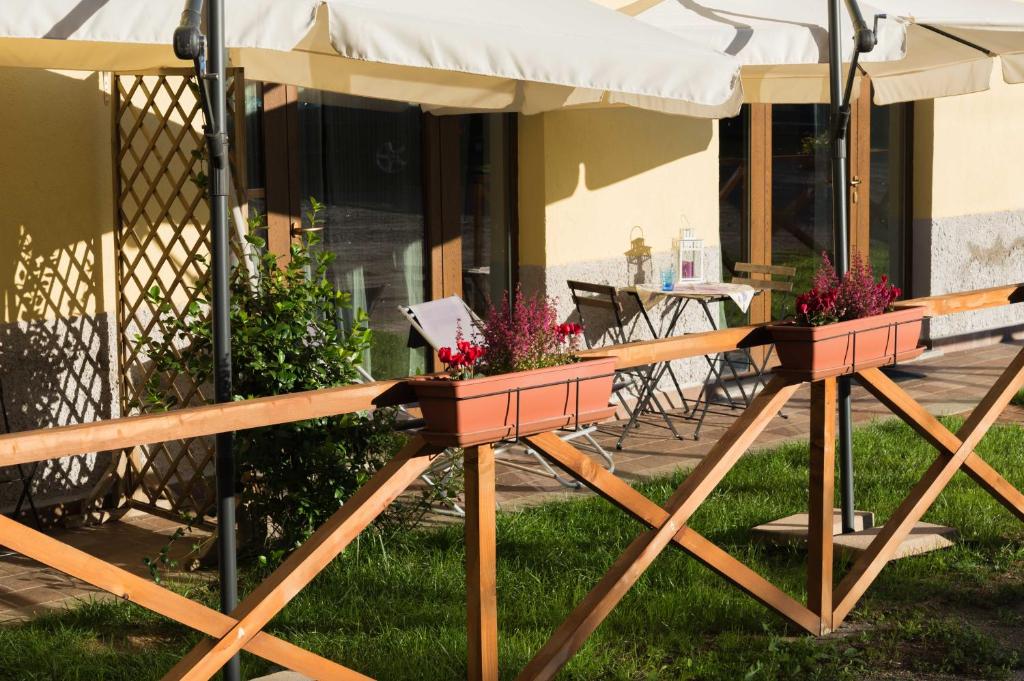 Zahrada ubytování Agriturismo Sensi
