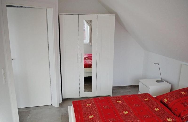 Postel nebo postele na pokoji v ubytování Meerlust
