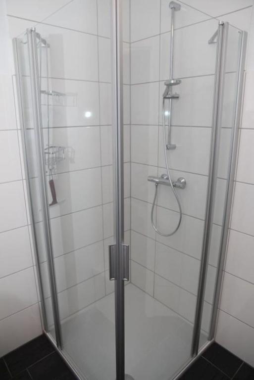 Koupelna v ubytování Matjes