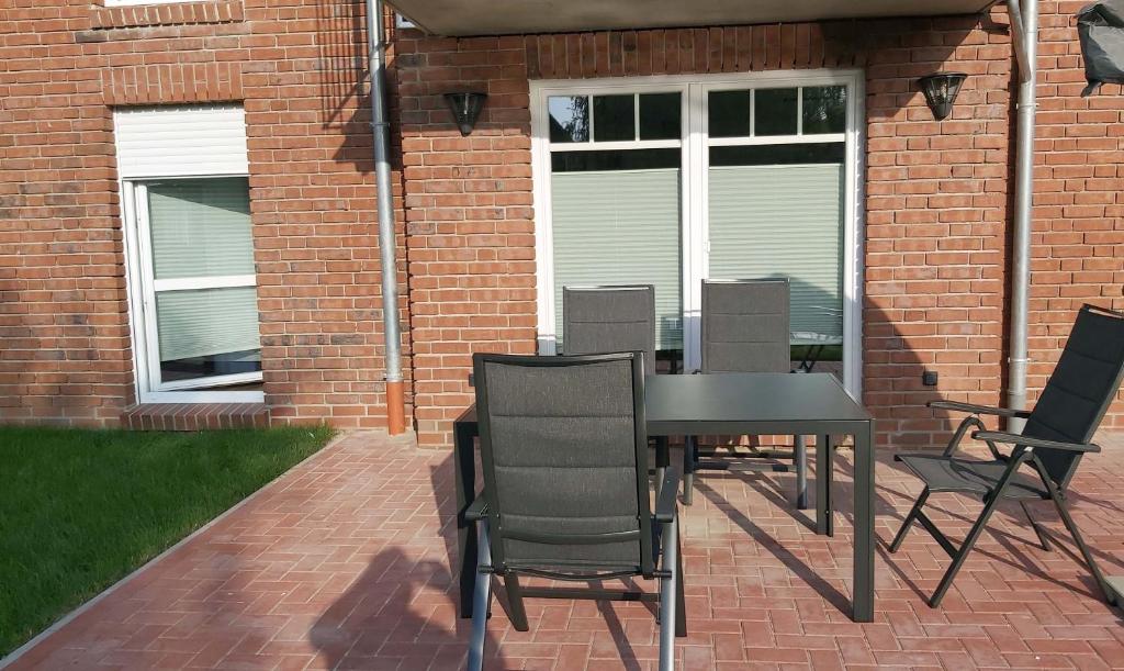 Patio nebo venkovní prostory v ubytování Grachtendrööm