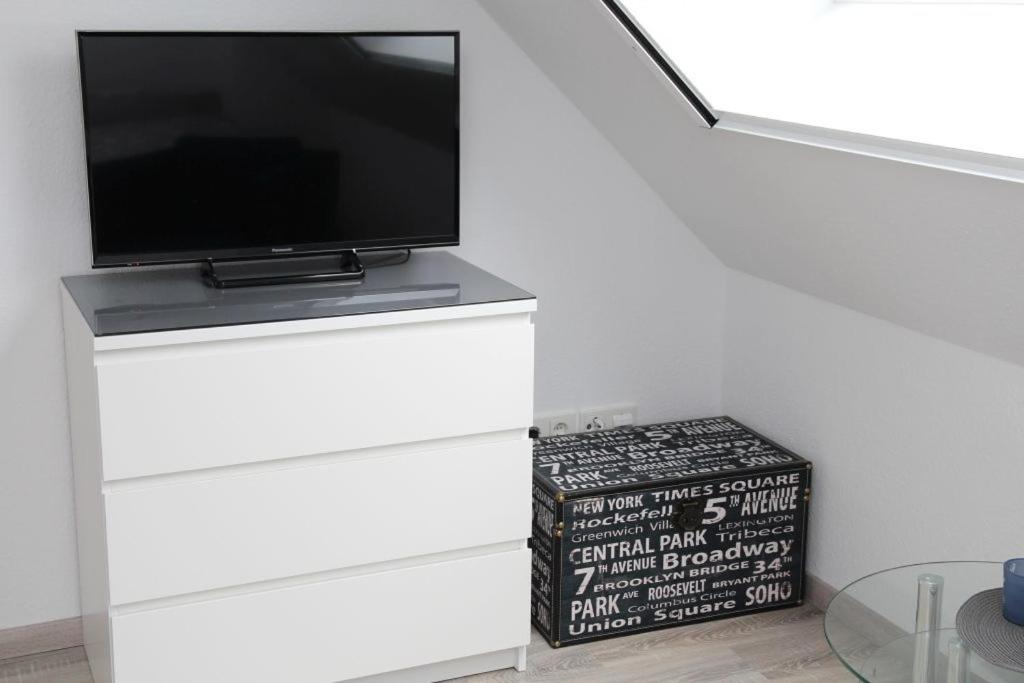 TV a/nebo společenská místnost v ubytování Pusteblume