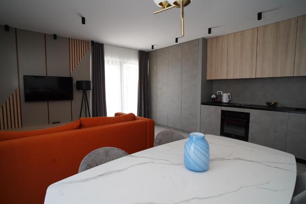 TV a/nebo společenská místnost v ubytování Solis Apartments Bol