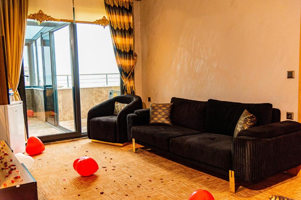 Aselia Hotel Trabzon - Suite King Ottomane – Vue Sur Ville Avec Balcon