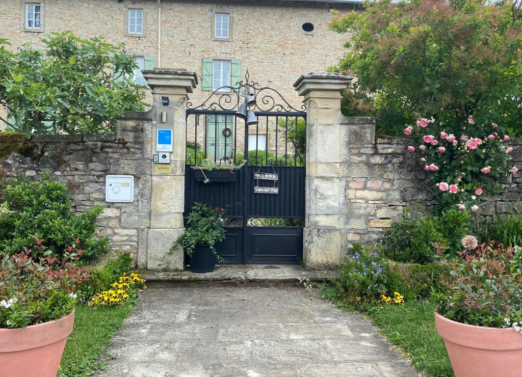 Zahrada ubytování Chambres d'hôtes Kayros