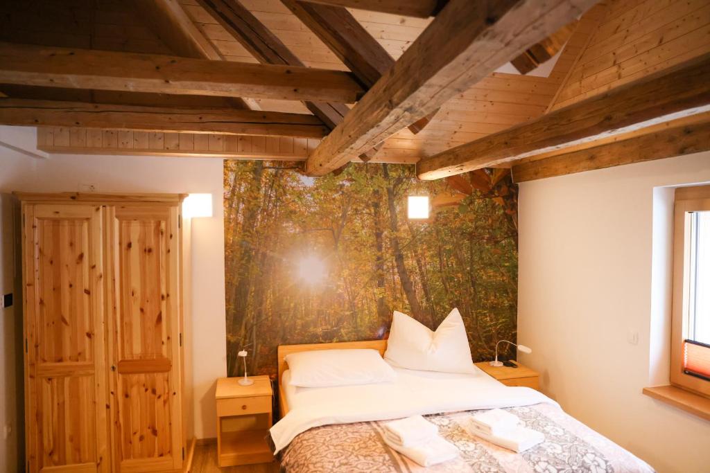 Postel nebo postele na pokoji v ubytování House Storz