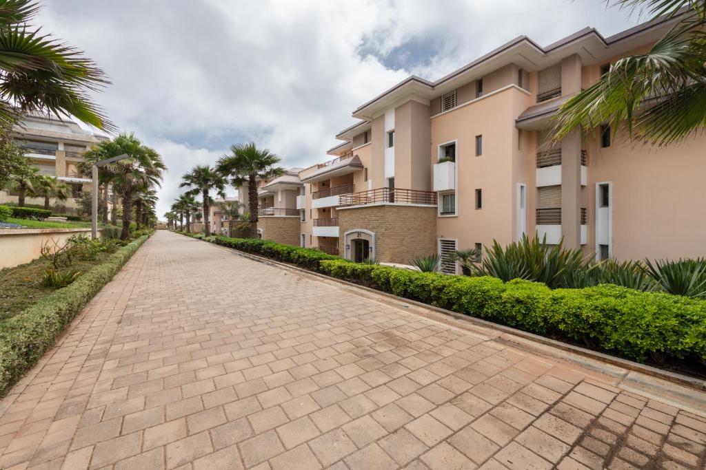 Budova, kde se apartmán nachází