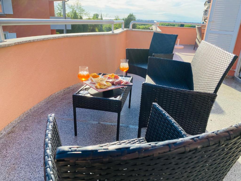 Nápoje v ubytování Casa Cino