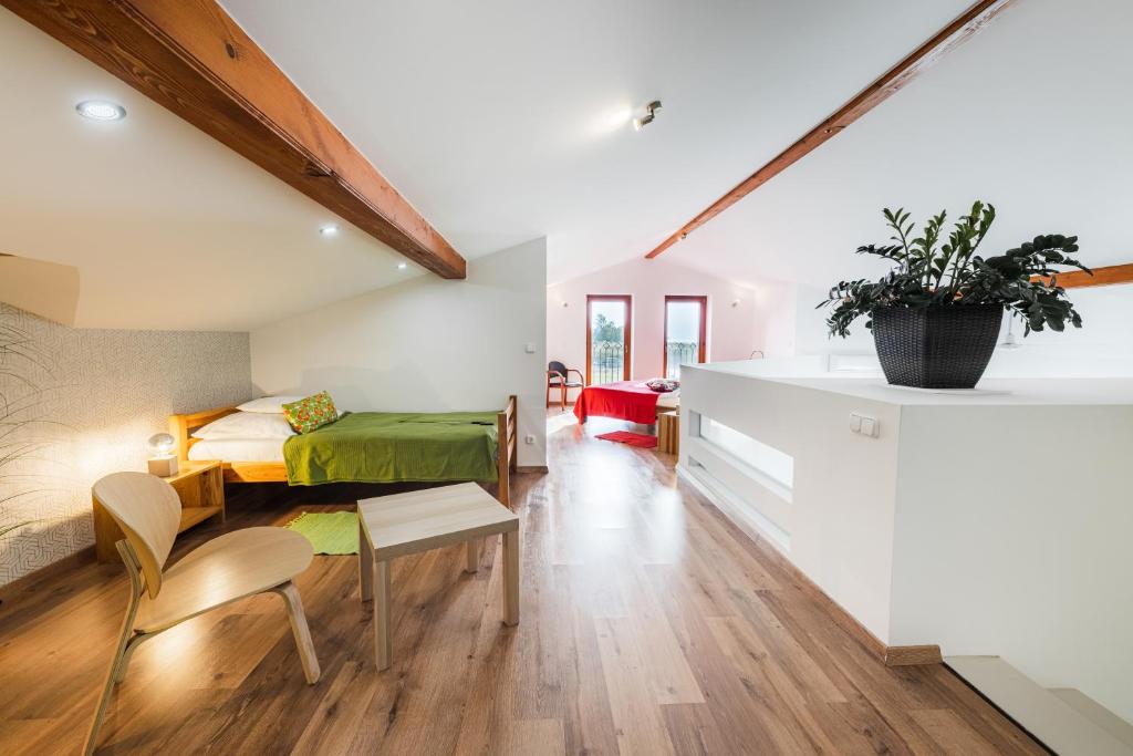 Część wypoczynkowa w obiekcie Balaton View Apartment