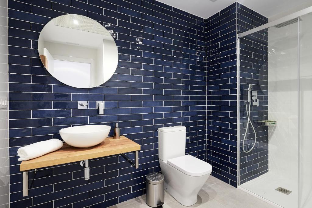 Kúpeľňa v ubytovaní 9 NIDOS Céntrica Suites - Nuevo