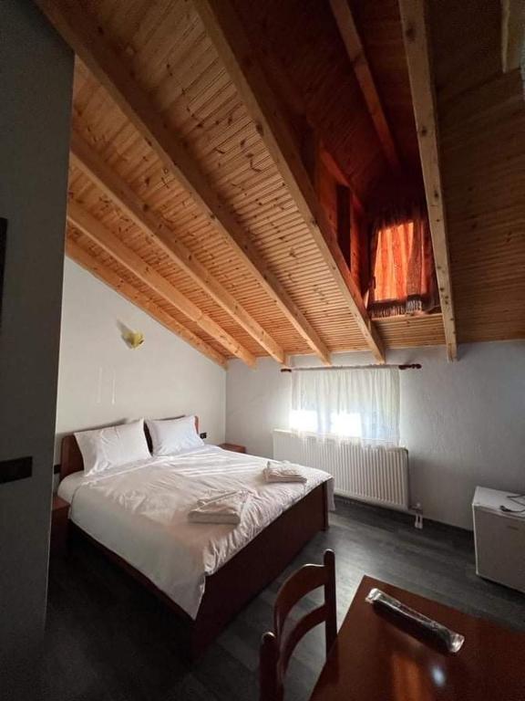 Postel nebo postele na pokoji v ubytování Vila Mata