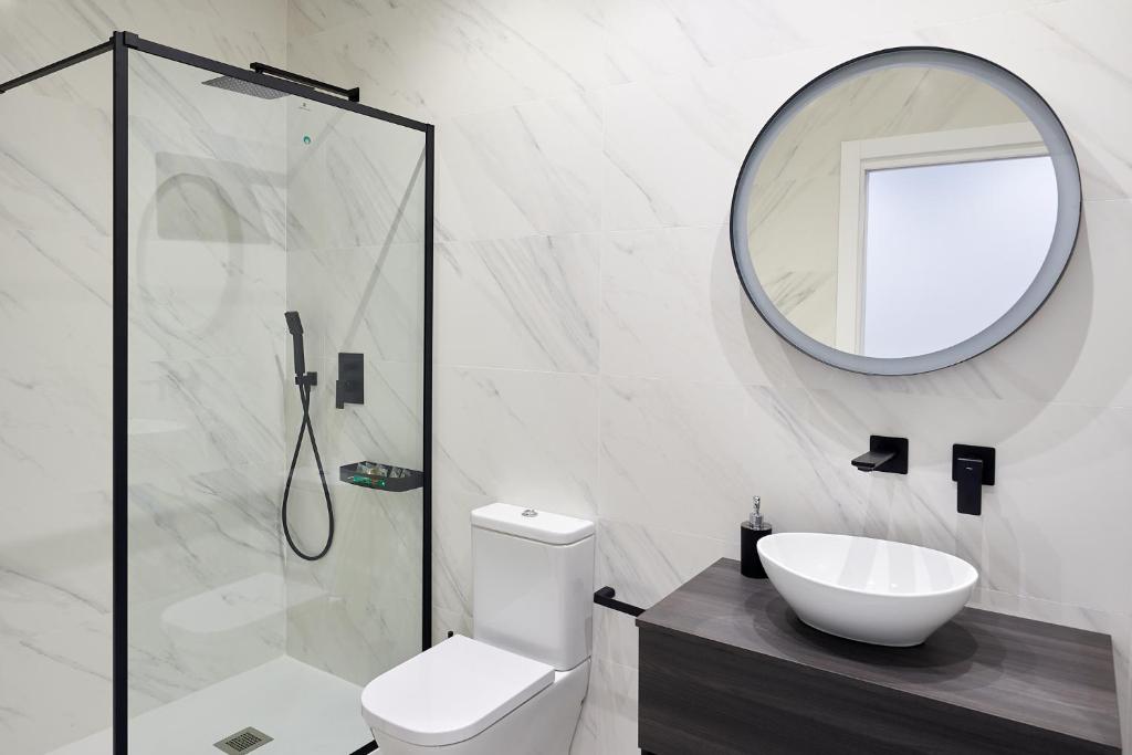 Kúpeľňa v ubytovaní 9 NIDOS Céntrica Suites - Nuevo
