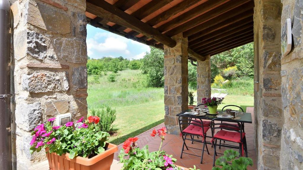 Vonkajšia záhrada v ubytovaní Villa Nocciola Il Poderone