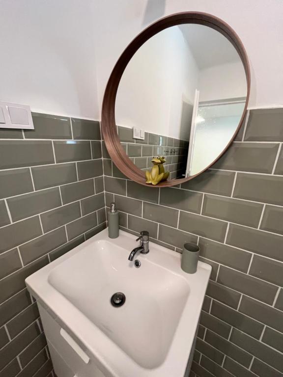 Łazienka w obiekcie Helló Zsóry Apartman