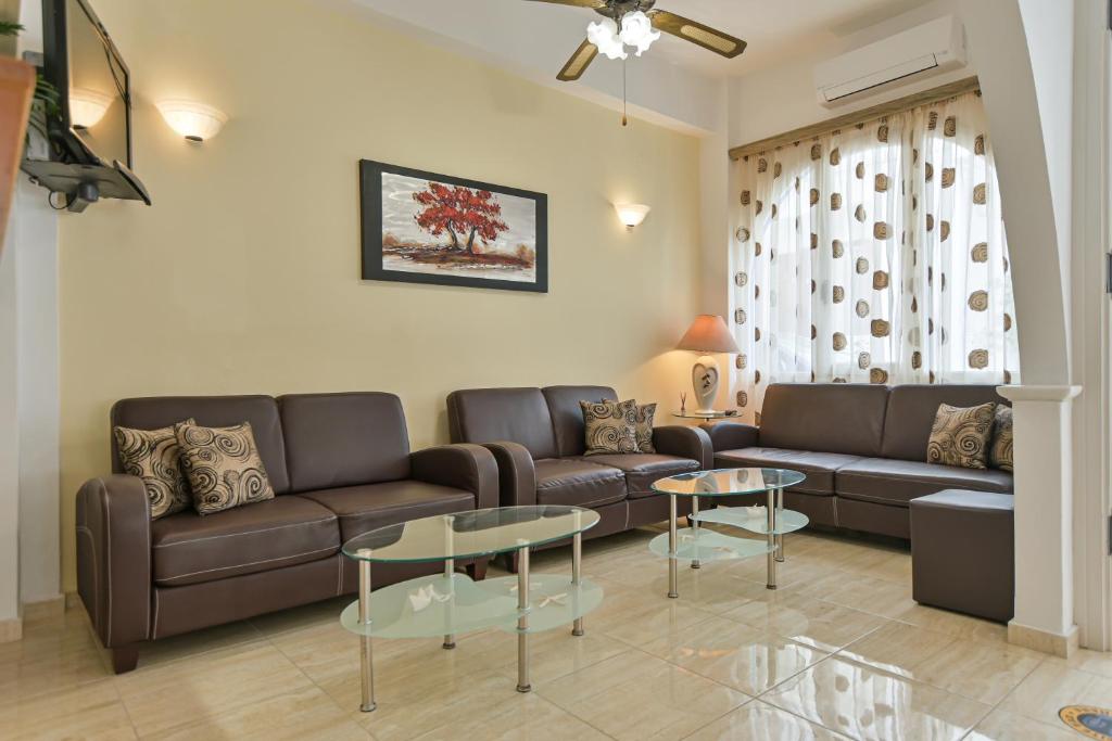 Posezení v ubytování Hotel Zeus