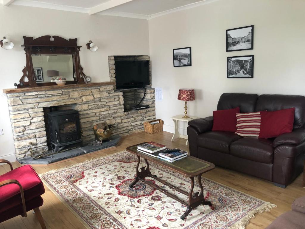 Posezení v ubytování Gortamullen House, Kenmare