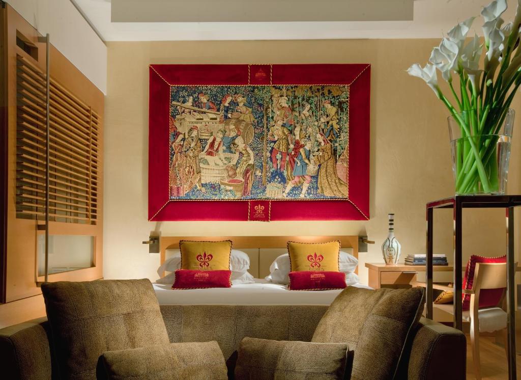 Posezení v ubytování Bio Hotel Raphael - Relais & Châteaux