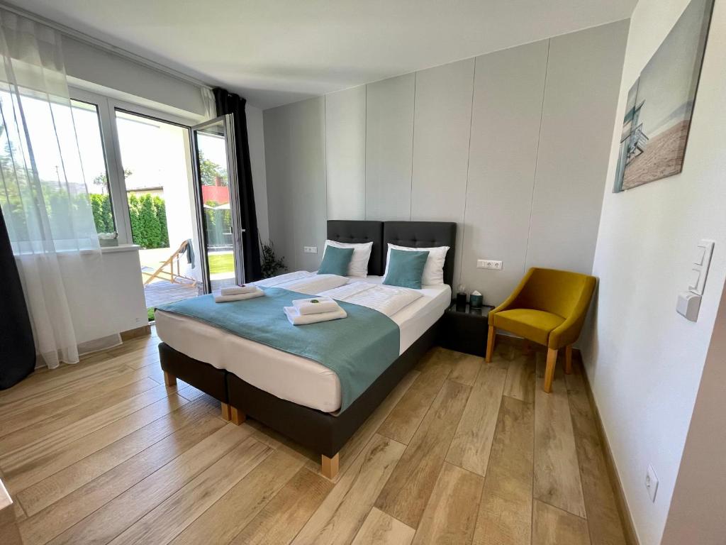 Postel nebo postele na pokoji v ubytování Villa7 Balaton
