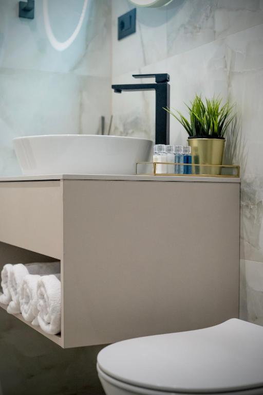 Kúpeľňa v ubytovaní Amélie Luxury Rooms