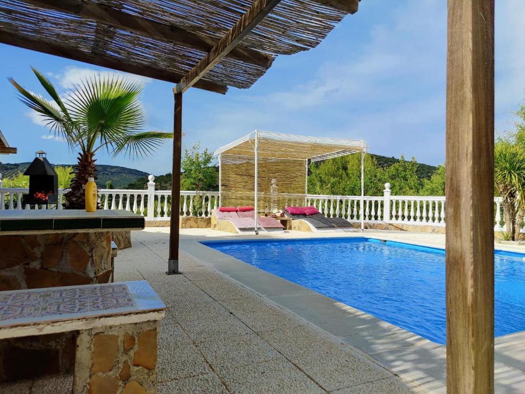 Fotografia z galérie ubytovania Ruhiges Ländliches Ferienhaus 6 Personen Privat Pool Wandern El Gollizno Route v destinácii Buenavista