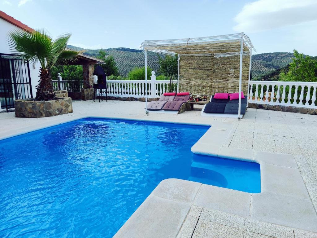 Fotografia z galérie ubytovania Ruhiges Ländliches Ferienhaus 6 Personen Privat Pool Wandern El Gollizno Route v destinácii Buenavista