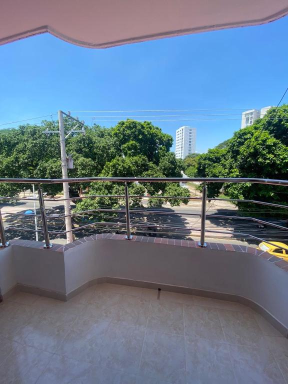 Balkón nebo terasa v ubytování Hotel Casa Martina Valledupar
