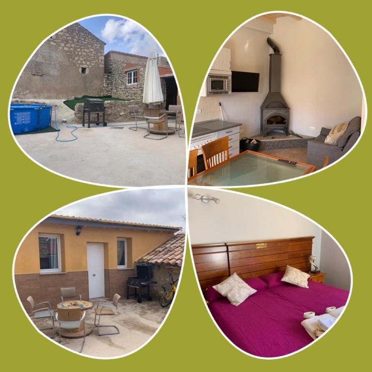 Agradable casa con chimenea y patio totalmente privado - Two-Bedroom Apartment