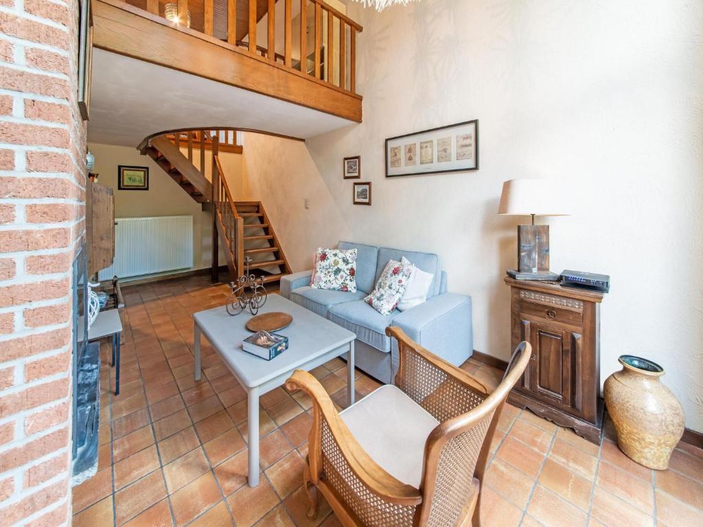 Posezení v ubytování Holiday Home in Vielsalm with Private Garden