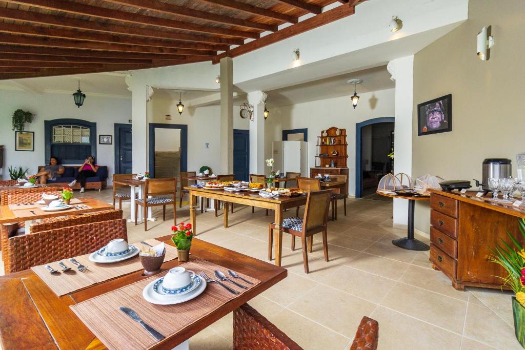 Restaurace v ubytování Pousada Casa dos Autores