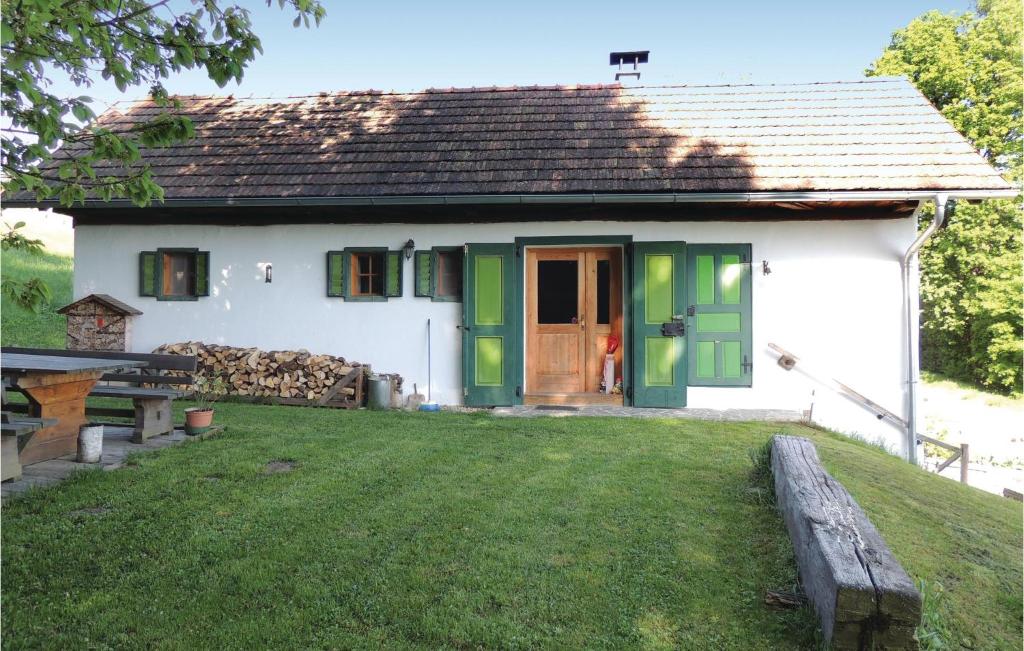 A garden outside Haus In Strem Mit Panoramab,