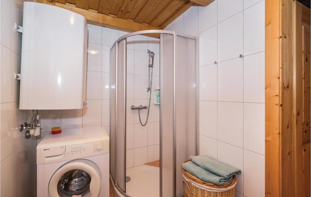 A bathroom at Haus In Strem Mit Panoramab,