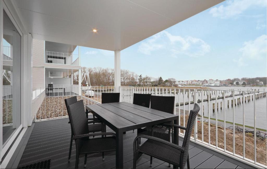 Balkón nebo terasa v ubytování Priwallpromenade 27, Whg 2