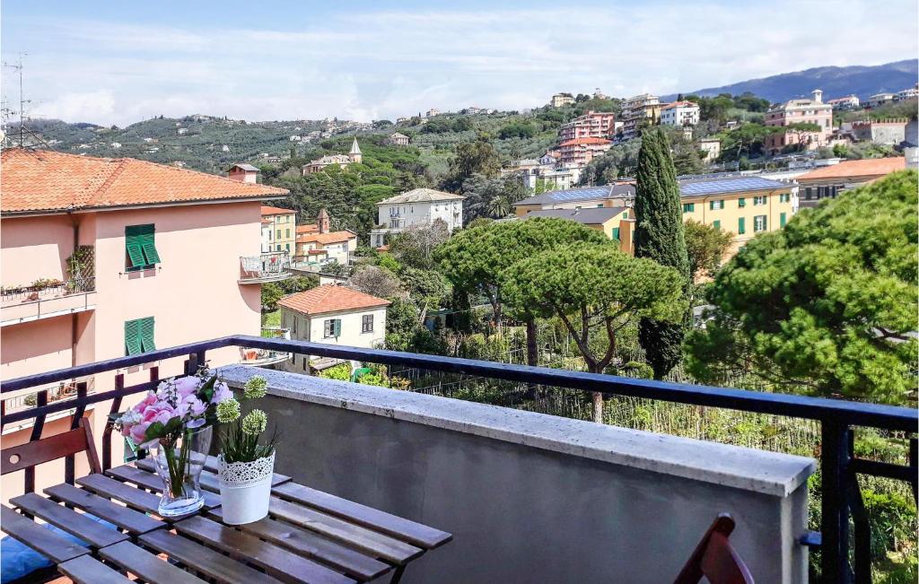 Balkón alebo terasa v ubytovaní 2 Bedroom Lovely Apartment In Chiavari