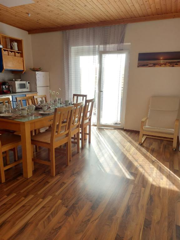 Kuchyň nebo kuchyňský kout v ubytování Sigi Apartment