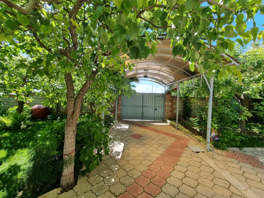 Zahrada ubytování Guest House Moryachka