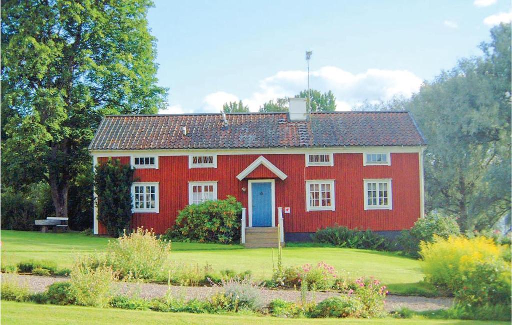 Zahrada ubytování Holiday Home Svansö Bottnaryd