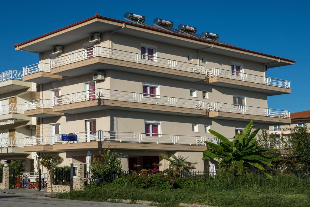 Budova, kde se apartmán nachází