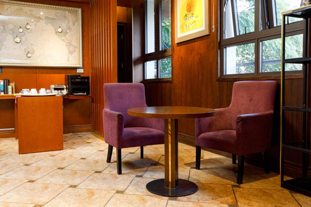 Posezení v ubytování Yolo Wa Hotel
