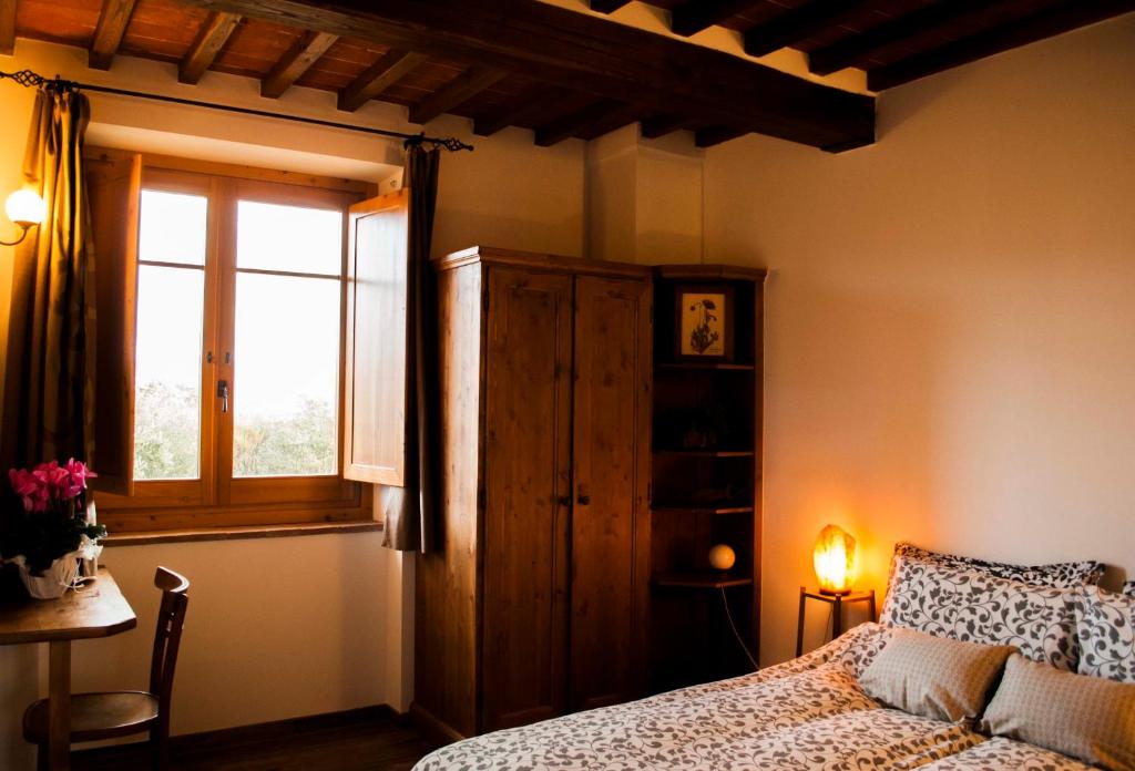 Postel nebo postele na pokoji v ubytování B&B Lavanda e Rosmarino
