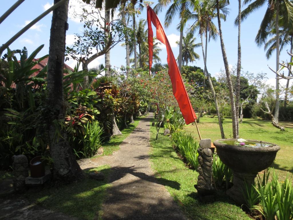 Zahrada ubytování Bumi Ubud Resort