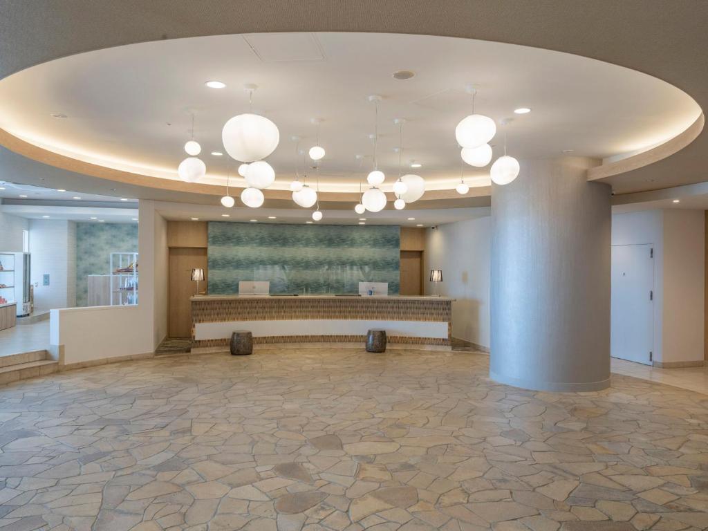 Vstupní hala nebo recepce v ubytování Atagawa Ocean Resort