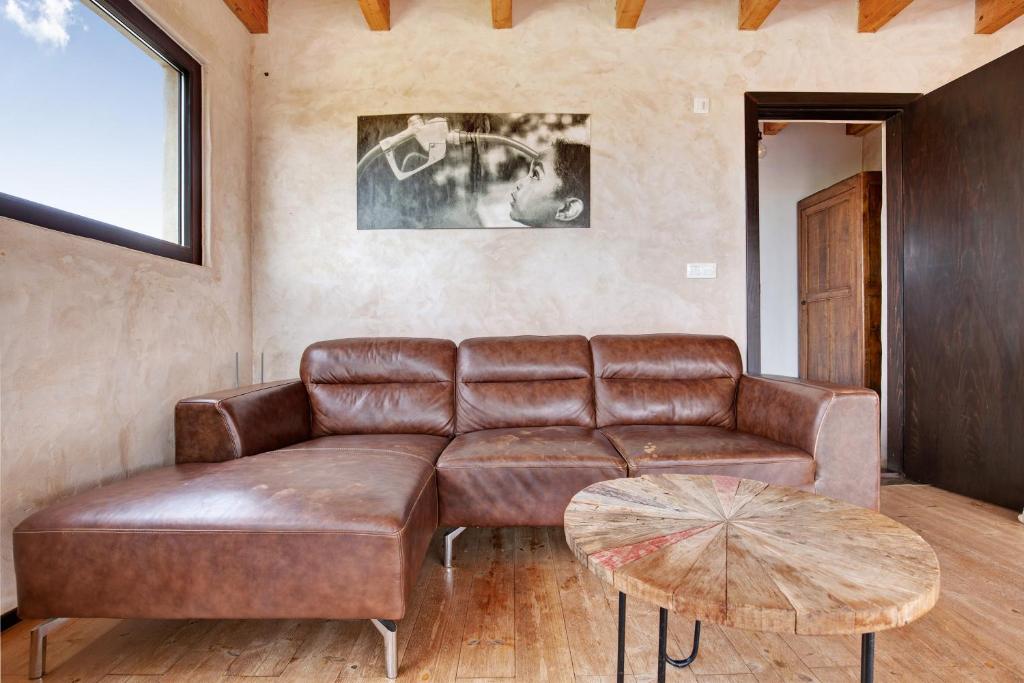 Posezení v ubytování Tayu Eco Villa