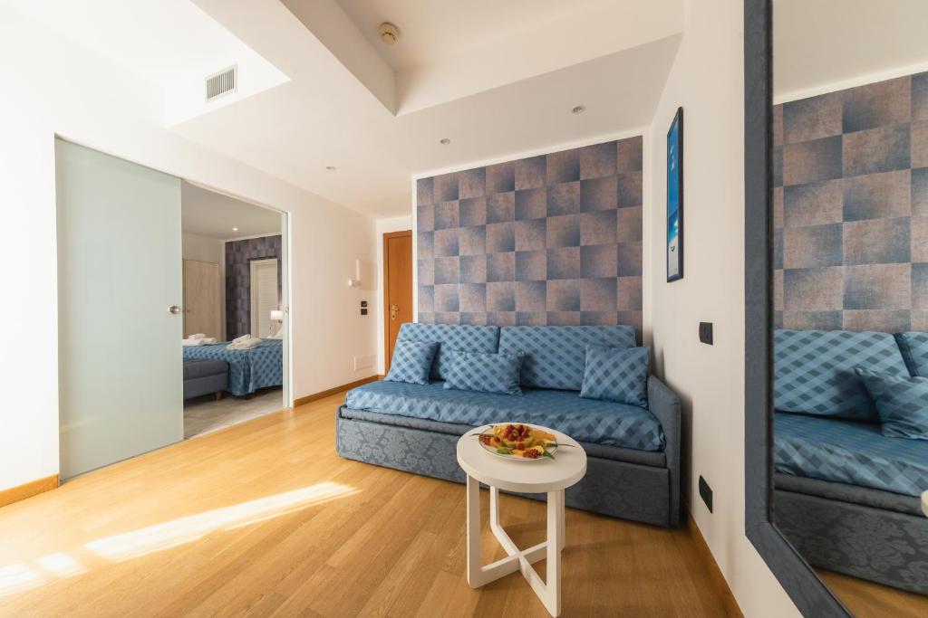 Posezení v ubytování Hotel Baia Del Capitano