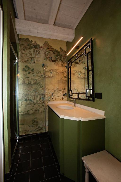 A bathroom at Casa Segreta