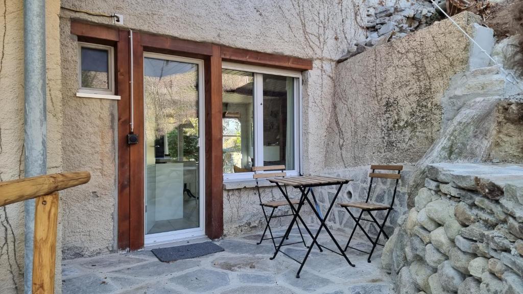 Patio nebo venkovní prostory v ubytování Casa Scerina