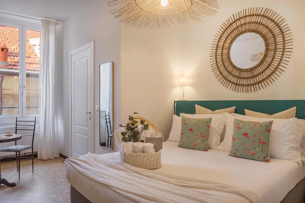 Posteľ alebo postele v izbe v ubytovaní Ensemble rooms di Vayadù