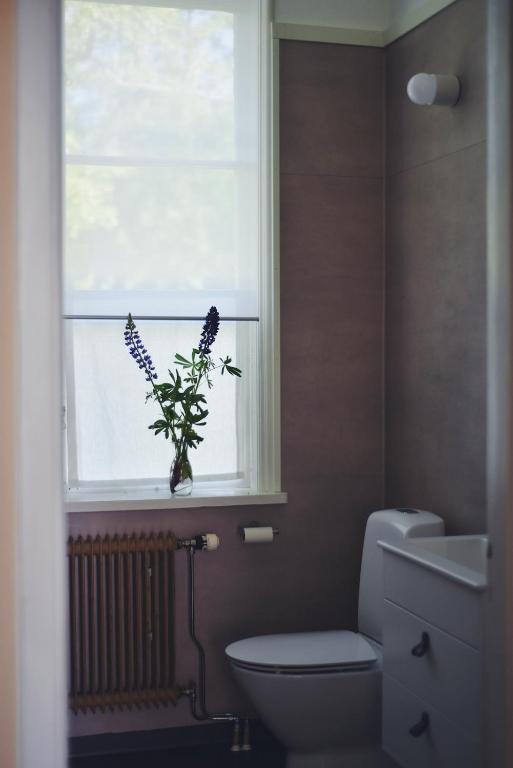 Koupelna v ubytování Nordic Refuge B&B